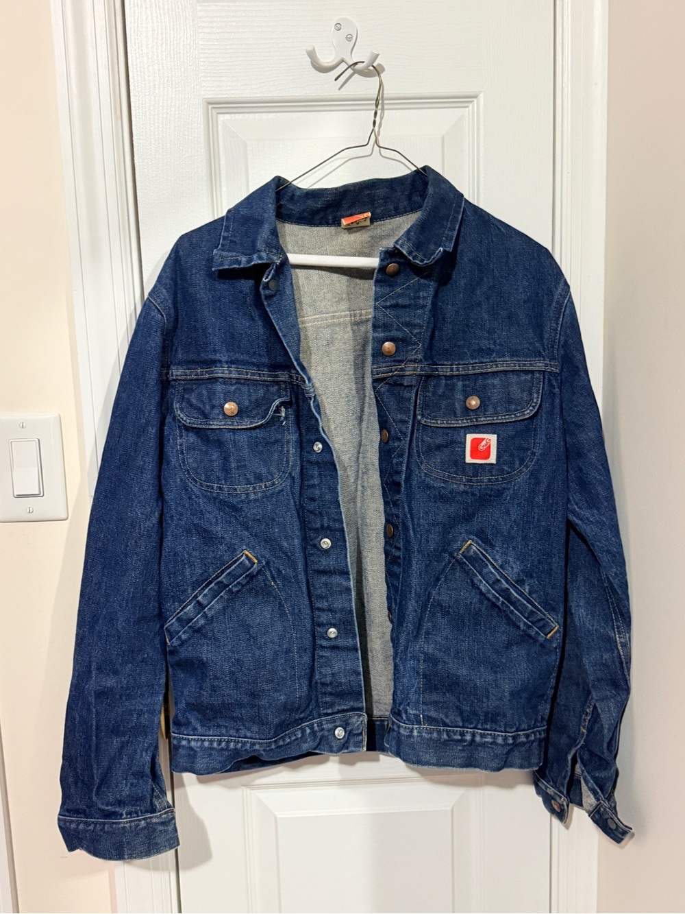GwG Men's Indigo Blue Denim Work Jacket